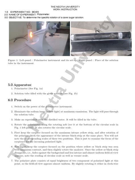 polarimeter experiment pdf